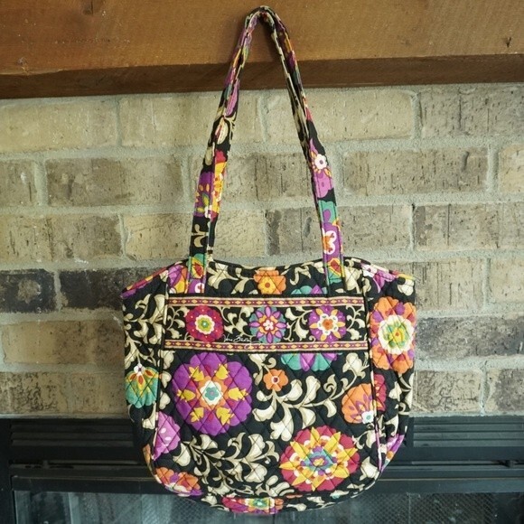 Vera Bradley Suzani Shoulder Tote Handbag - Picture 1 of 11